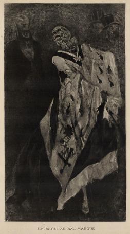 Félicien Rops met een heliogravure
