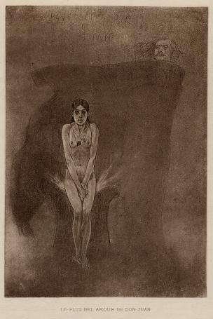 Graficus, Félicien Rops met een heliogravure gepubliceerd door Camille Lemonnier