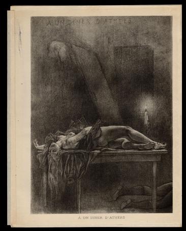 Heliogravure van Félicien Rops uit 1908