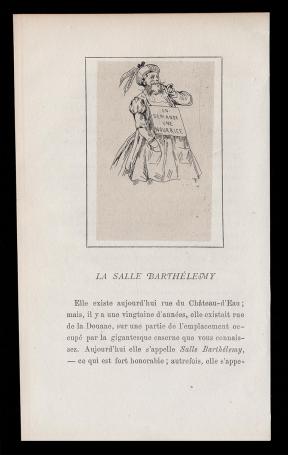 Félicien Rops met een ets uit 1864