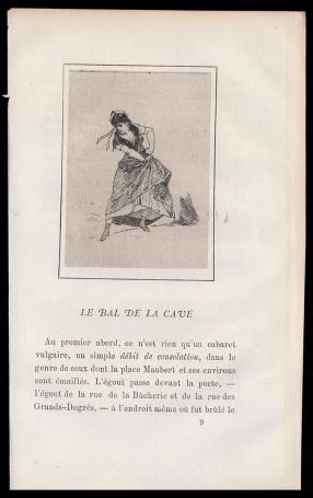 Félicien Rops met een ets uit 1864