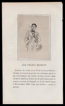 Félicien Rops met een ets uit 1864