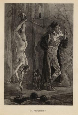 Félicien Rops met een heliogravure uit 1908