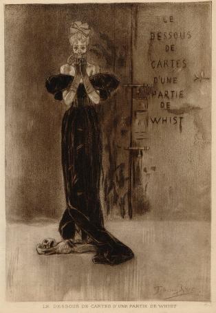 Félicien Rops met een heliogravure