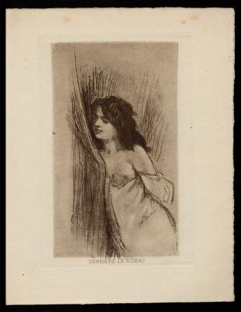 Heliogravure van Félicien Rops exsteens 984