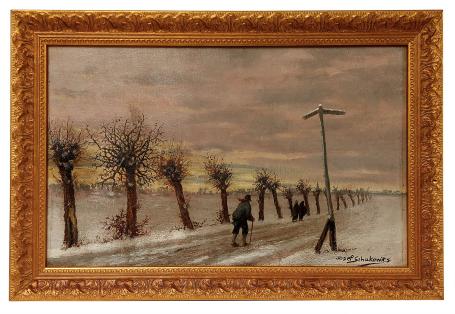 Schilderij van Josef Schakewits