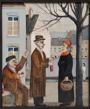 Kunstwerk van de Belgische kunstenaar Delfosse kopen