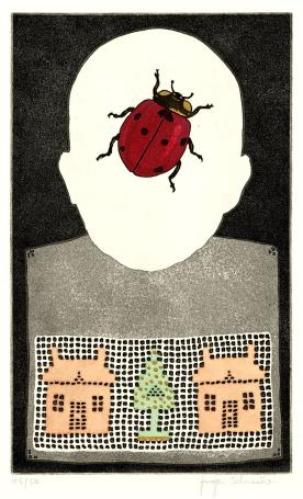 Grafisch kunstwerk van Jürgen Schneider
