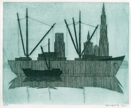 Grafisch kunstwerk online kopen van L. Smets