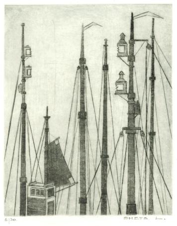 Grafisch kunstwerk online kopen van L. Smets