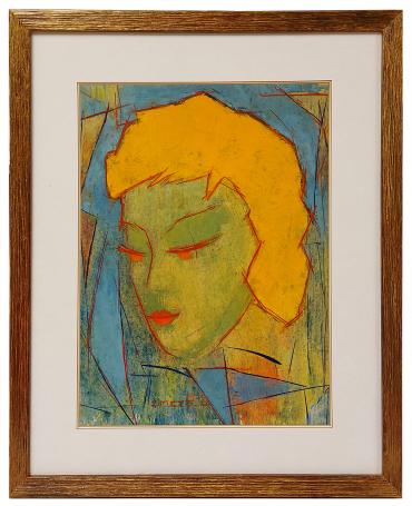 Olieverfschilderij van kunstenaar Léon Smets