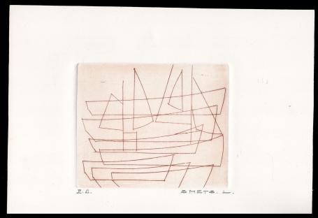 Kunstwerkje van de Belgische graficus Léon Smets