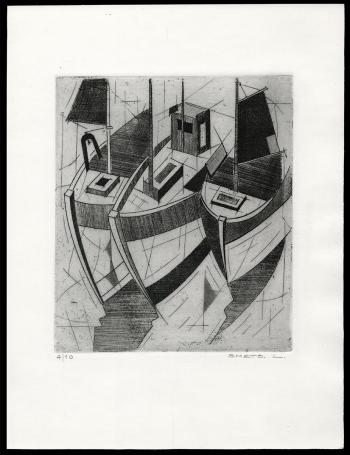 Ets van de Belgische kunstenaar Léon Smets kopen