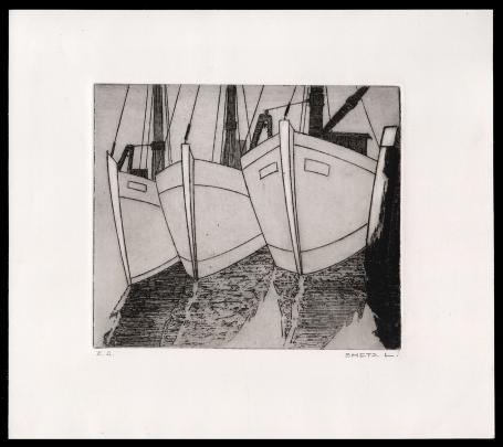 Ets van de Belgische kunstenaar Léon Smets kopen