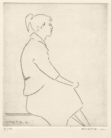 Een ets van Léon Smets aankopen