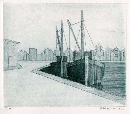 Grafisch kunstwerk van L. Smets