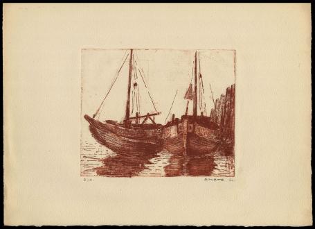 Gravure van de Belgische kunstenaar Léon Smets kopen