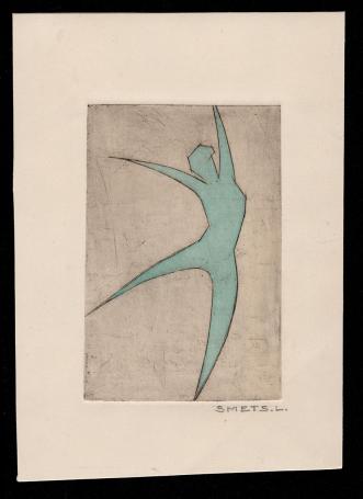 Danseres geëtst door Mechelse kunstenaar Léon Smets