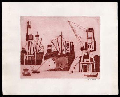 Ets van de Belgische kunstenaar Léon Smets kopen