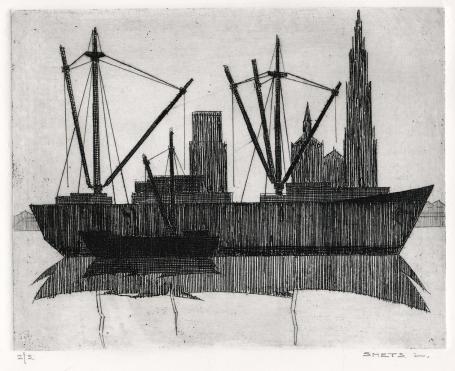 Grafisch kunstwerk online kopen van L. Smets