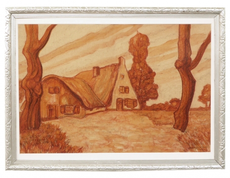 Potloodtekening van Cornelis Johannes Snoeijerbosch uit 1916