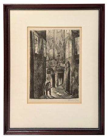 Litho van Hugo Steiner-Prag