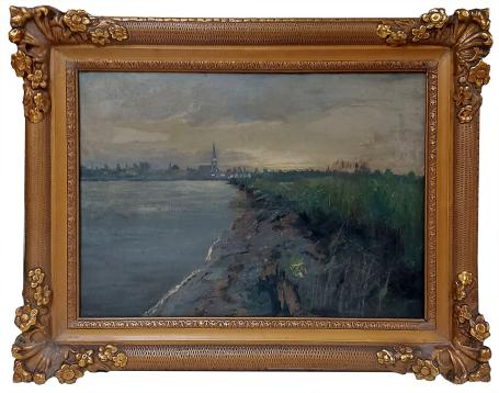 Klein schilderij van Romain Steppe