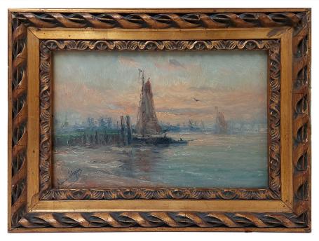 Olieverfschilderij van Romain Steppe