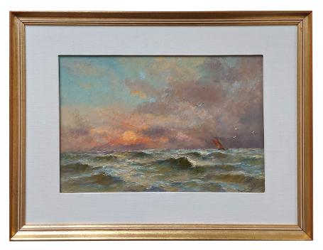 Olieverfschilderij van Romain Steppe