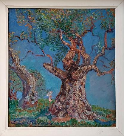 Schilderij van de Belgische kunstenares Suzanne Theunissen