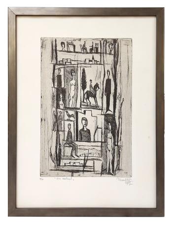 Ets geëtst door Belgische kunstenaar Theo Humblet