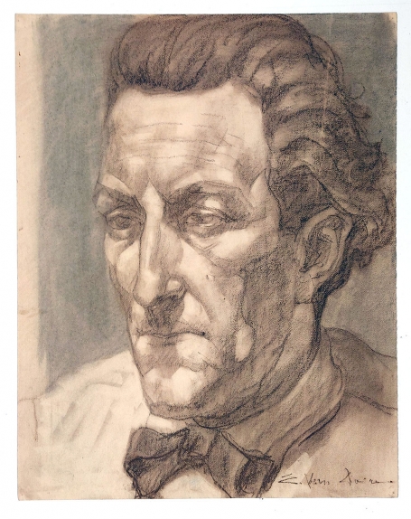 Tekening van de Belgische kunstenaar Edmond Van Dooren kopen