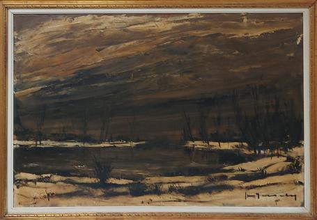 Expressionistisch schilderij van Stephaan Tessely kopen