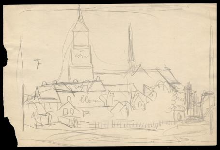Tekening van Felix Timmermans kopen