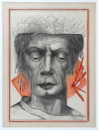 Tekening van Jos Trotteyn kopen