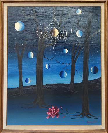 Schilderij van de Belgische kunstschilder Jacques De Jonghe