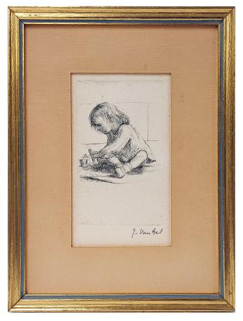 Ets Belgische etser Jules Van Ael kopen