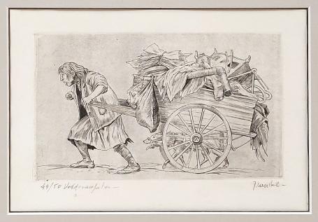 ets van de Belgische etser Jules Van Ael