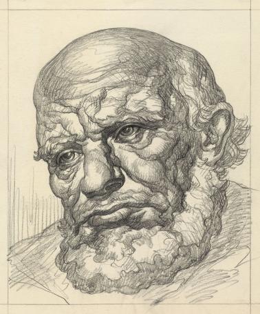 Grafisch kunstwerk van Edmond Van Dooren