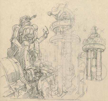 Potloodtekeningen, Belgische tekenaar Edmond Van Dooren