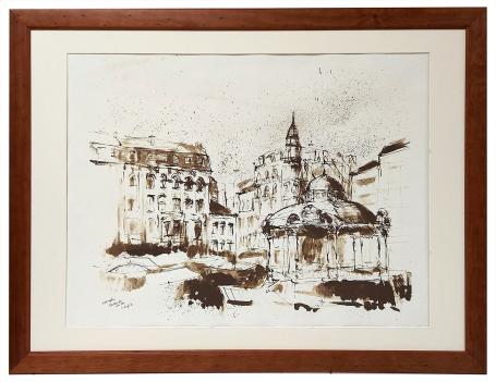 Aquarel van José Van Gucht kopen