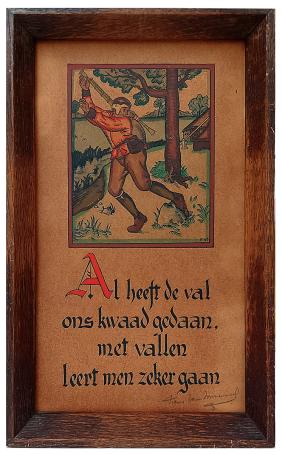 Kunstwerkje van Frans Van Immerseel kopen
