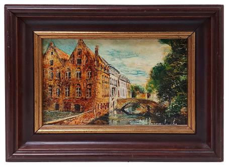 Schilderij van de Belgische kunstschilder Dirk Vano kopen