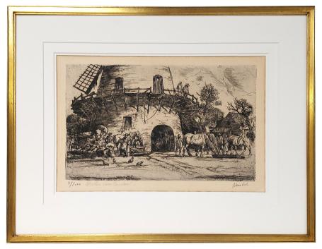 Ets van de Belgische etser Jules Van Ael kopen