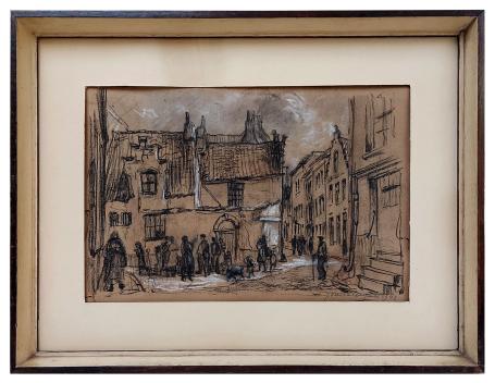 Tekening van Julien Van de Veegaete kopen