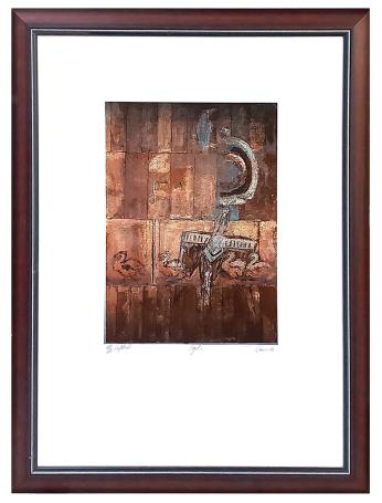 Zeefdruk uit 1994 van Veerle Rooms kopen