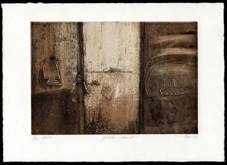 Gesigneerde ets uit 1993 van Veerle Rooms kopen