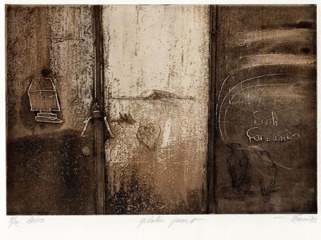 Aquatint van de Belgische kunstenares Veerle Rooms kopen