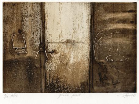 Aquatint van de Belgische kunstenares Veerle Rooms kopen