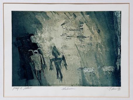 Aquatint van de Belgische kunstenares Veerle Rooms kopen